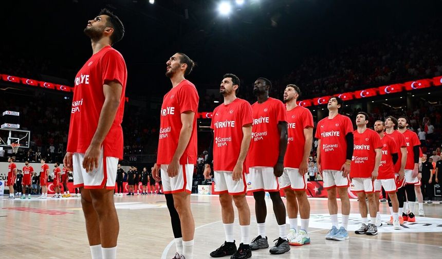 A Milli Erkek Basketbol Takımı, Dünya Kupası Elemeleri'nde yarın İzlanda'ya konuk olacak