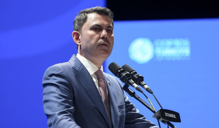 Bakan Kurum, 'NextGenCOP30.5: İklim Zirvesi ve Gençlik Diplomasi Simülasyonu Programı'nda konuştu: