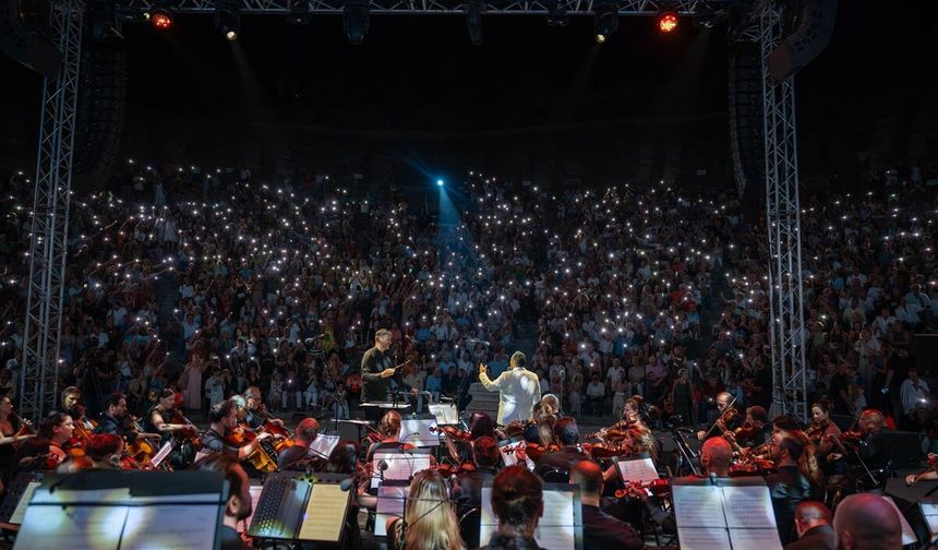 Limak Filarmoni Orkestrası Bodrum'da sanatseverlerle buluştu