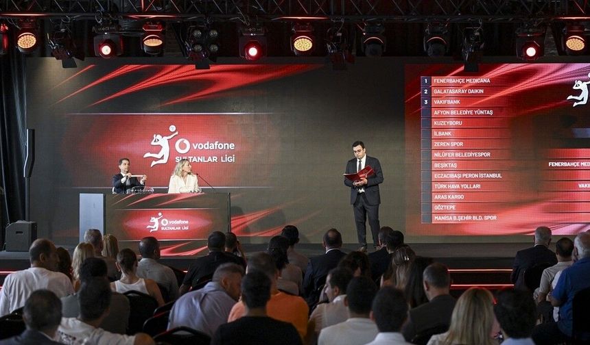 Voleybolda 2026-2027 sezonunun fikstür çekimi yapıldı