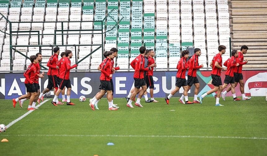 A Milli Futbol Takımı, İtalya maçına hazır