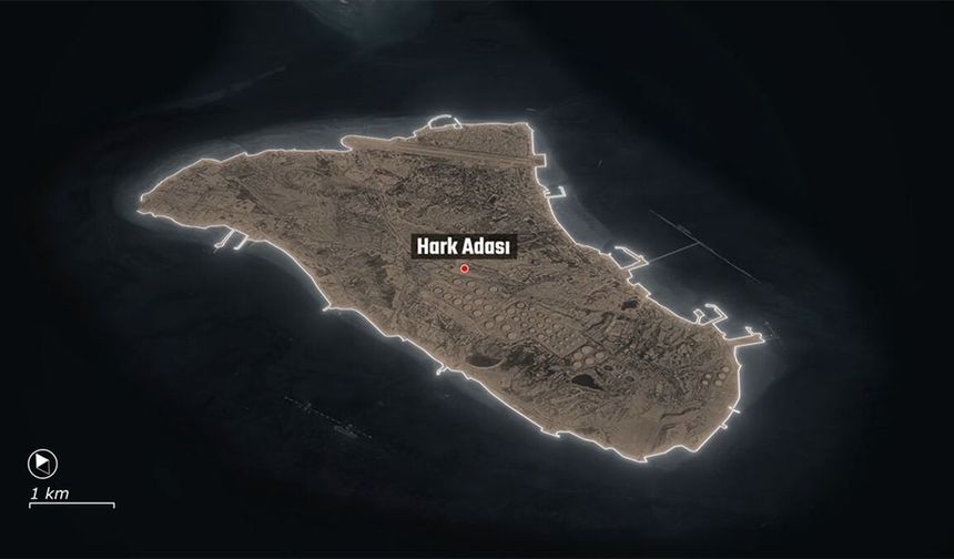 İran basını: Basra Körfezi'ndeki Hark Adası çevresinden patlama sesleri duyuldu