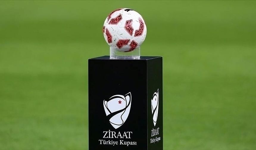 Ziraat Türkiye Kupası'nda 1. eleme turu maçları yarın başlayacak