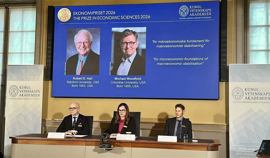 2026 Nobel Ekonomi Ödülü'nü Robert E. Hall ve Michael Woodford kazandı