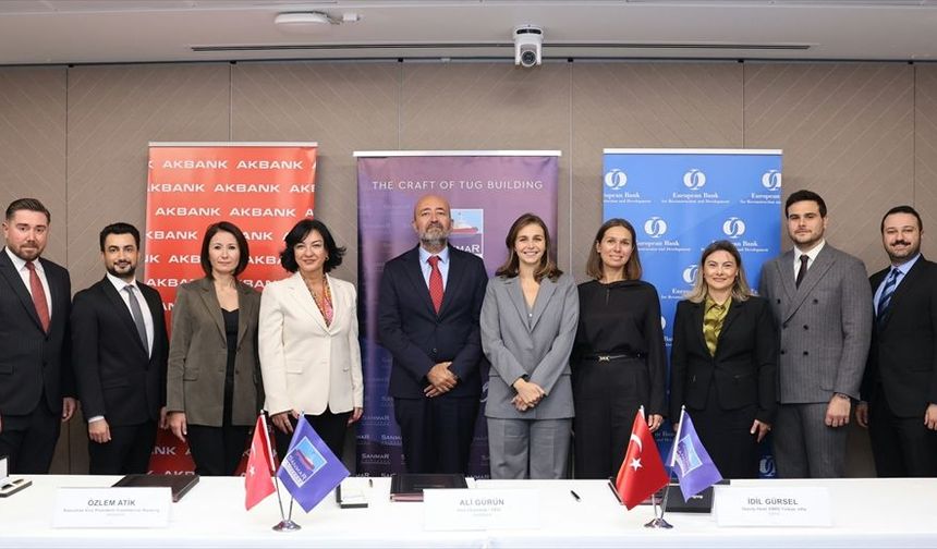 Akbank ve EBRD'den Sanmar Denizcilik'e 45 milyon avro finansman