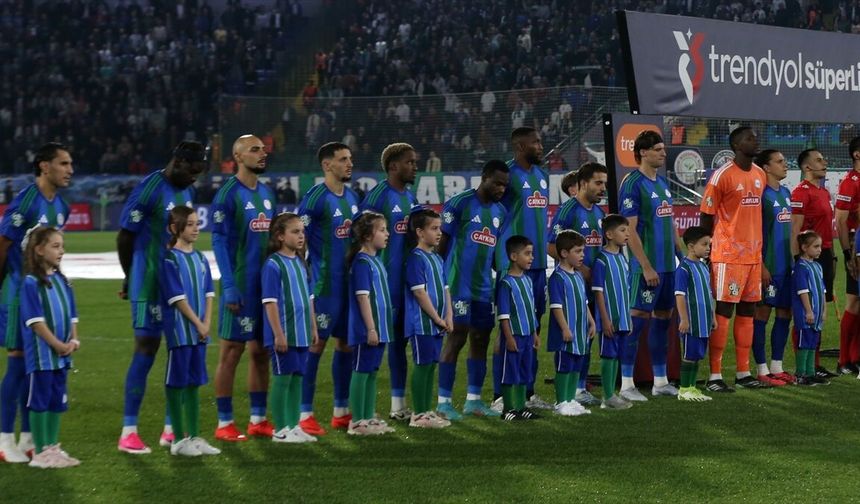 Çaykur Rizespor, iç sahada gol ve puanla tanışamadı