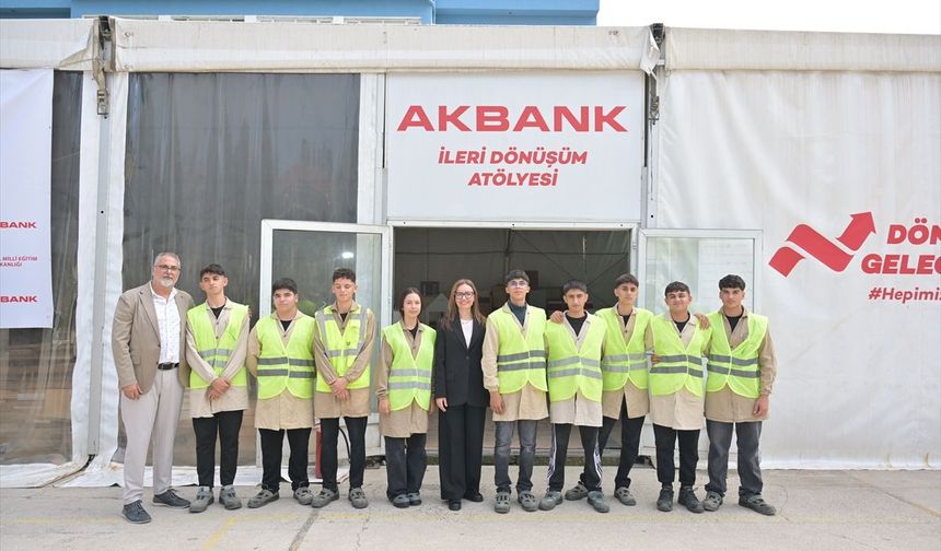 Milli Eğitim Bakanlığı ve Akbank ileri dönüşümü mesleki eğitime taşıyor