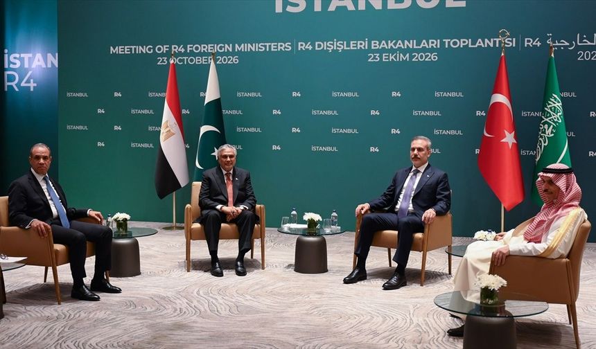 R4 ile Almanya, İngiltere, Fransa ve İtalya Dışişleri Bakanları Toplantısı ortak basın açıklaması yayımlandı