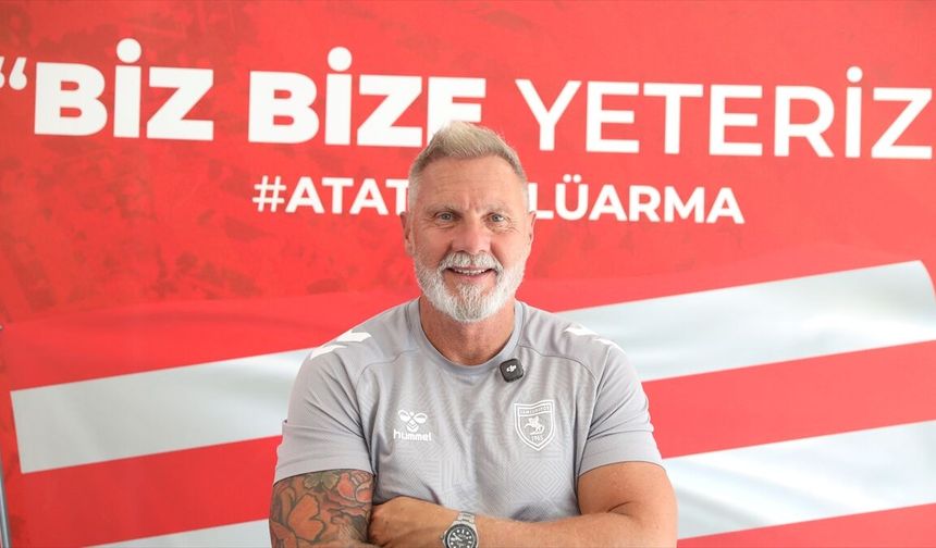 Samsunspor Teknik Direktörü Fink, Trabzonspor ile yapacakları maçı değerlendirdi