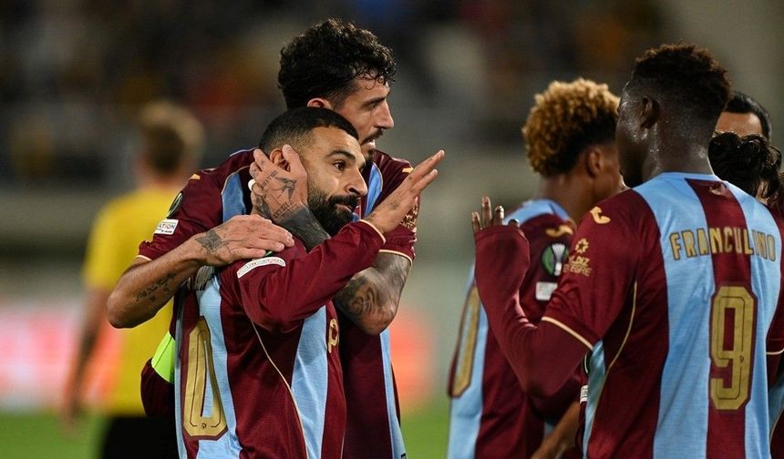 Trabzonspor, Finlandiya deplasmanında 4 golle kazandı