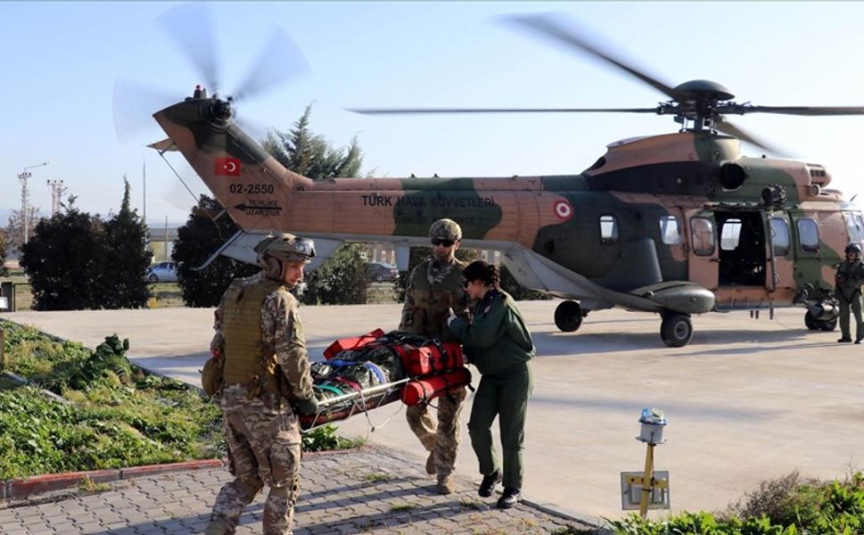 Havadaki "Melek Filo" askeri personelin de vatandaşın da imdadına yetişiyor