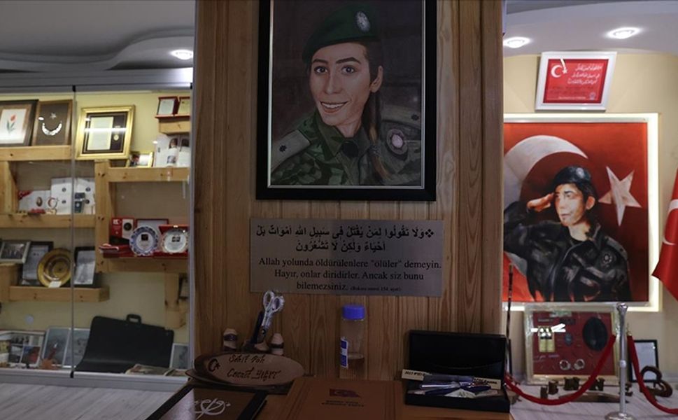 15 Temmuz şehidinin hatıraları "Cennet"ten köşe oldu