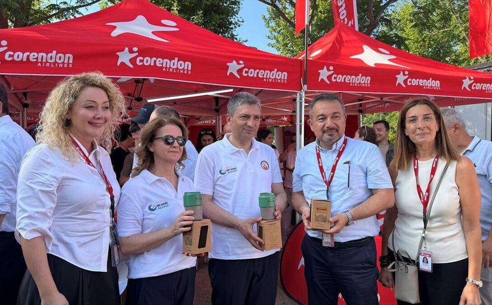 Corendon'dan Antalya Mavi Akdeniz İnisiyatifi'ne destek