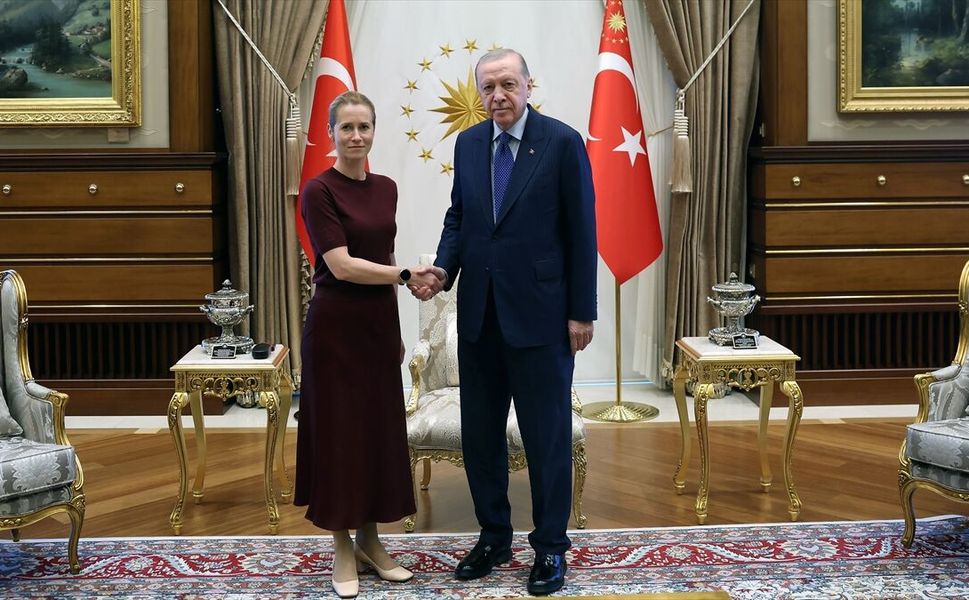 Cumhurbaşkanı Erdoğan, AB Yüksek Temsilcisi Kallas'ı kabul etti