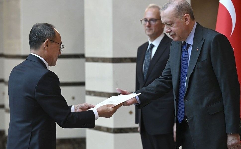 Cumhurbaşkanı Erdoğan, büyükelçilerin güven mektuplarını kabul etti