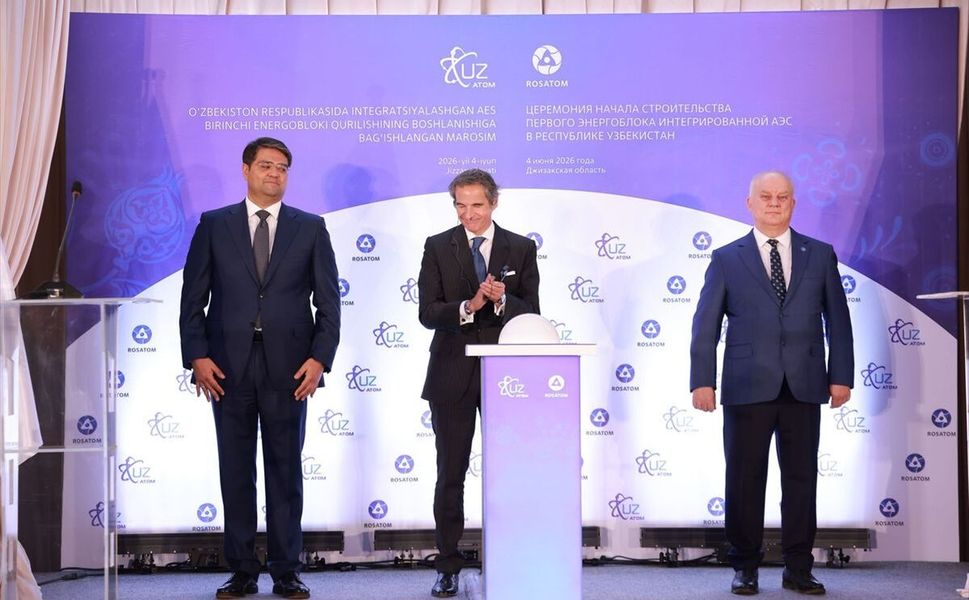 Rusya ve Özbekistan Cumhurbaşkanları, Özbekistan'ın ilk nükleer güç santralinin inşasını başlattı