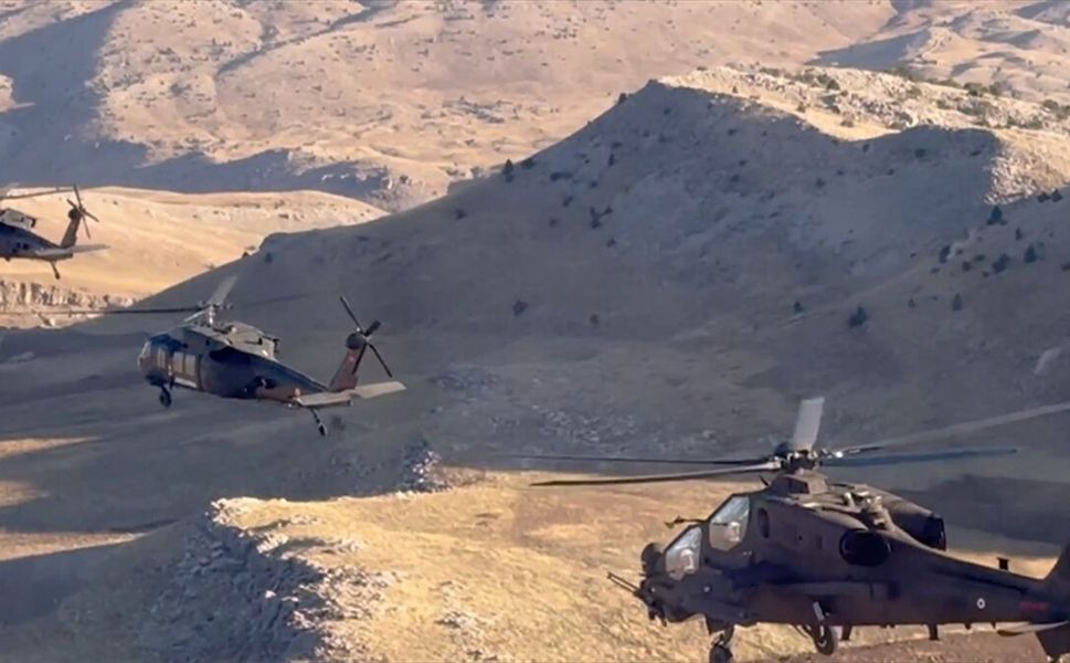 Terörden arındırılan bölgelerde 34 mağara, sığınak ve barınma alanı imha edildi
