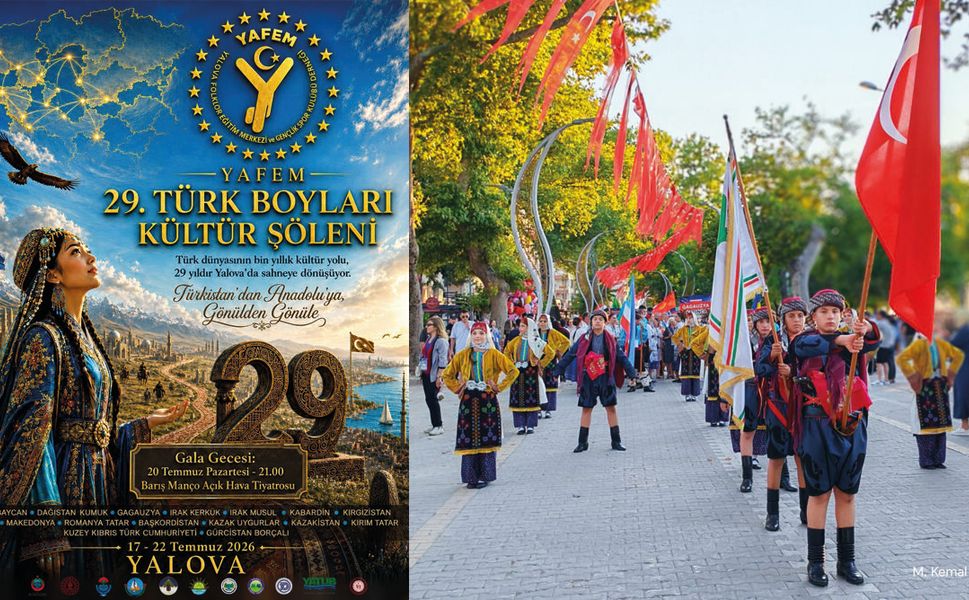 Türk Boyları Yalova'da