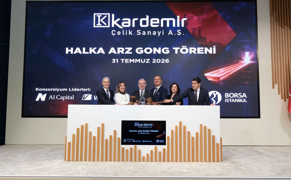 Borsa İstanbul'da gong Kardemir Çelik için çaldı