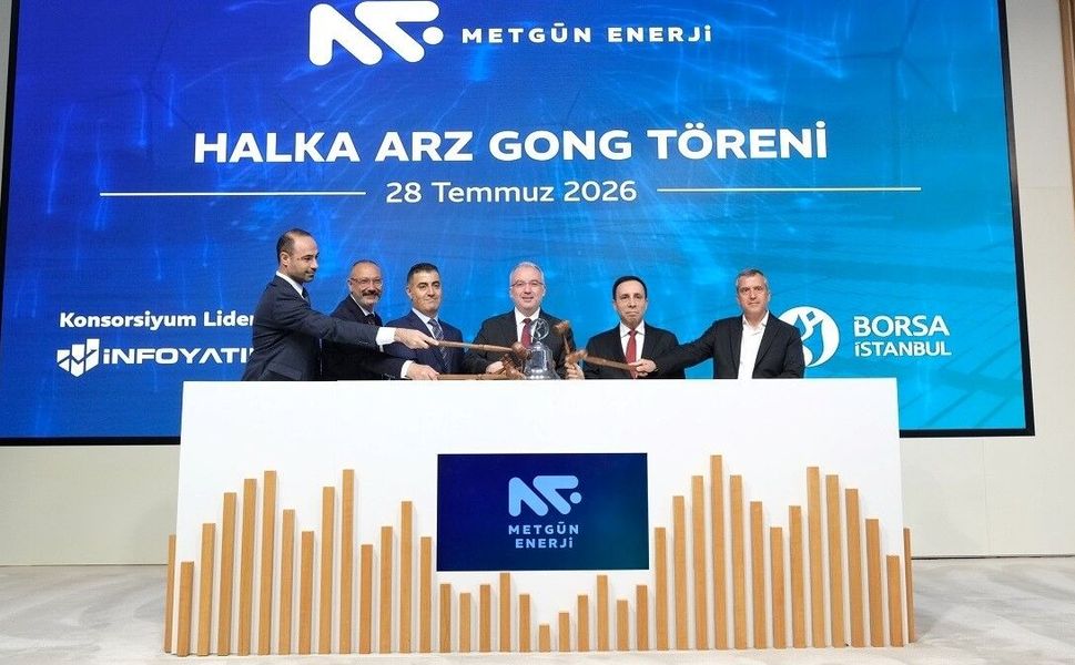 Borsa İstanbul'da gong Metgün Enerji Yatırımları AŞ için çaldı