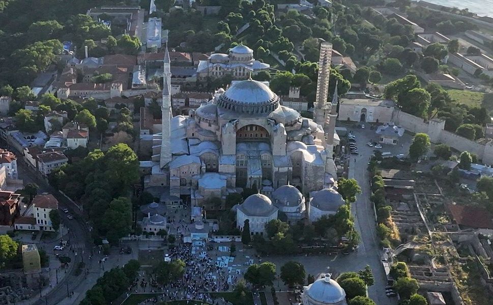 Cumhurbaşkanlığı İletişim Başkanı Duran'dan 'Ayasofya-i Kebir Cami-i Şerifi' paylaşımı