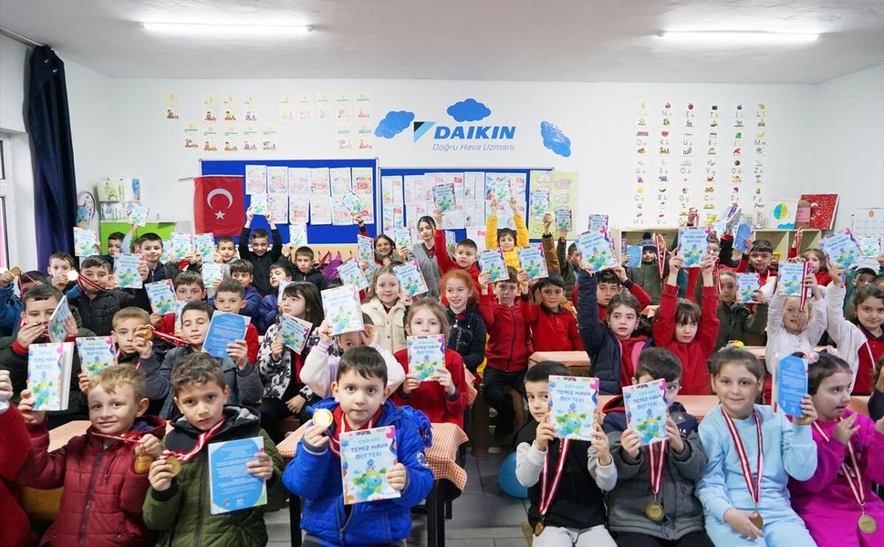 Daikin Türkiye 'Temiz Hava Elçileri' projesini sürdürüyor