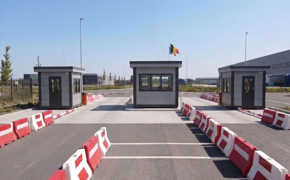 Karmod Belçika için güvenlik kulübeleri üretti