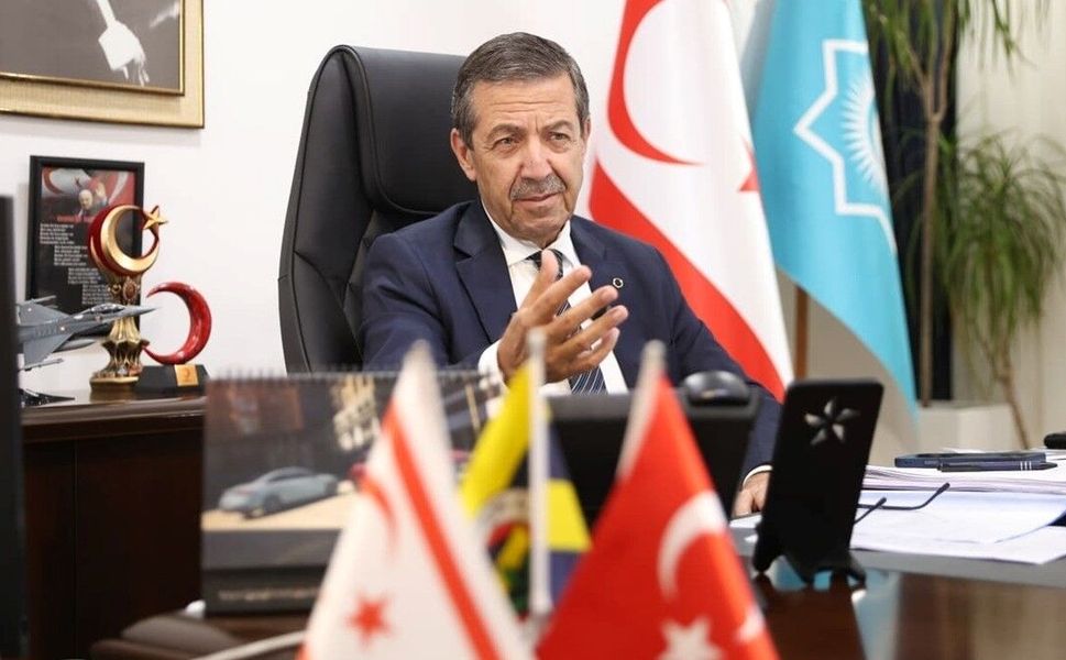 KKTC Dışişleri Bakanı Ertuğruloğlu: Türkiye'nin Kıbrıs'a müdahale hakkından vazgeçmeyiz