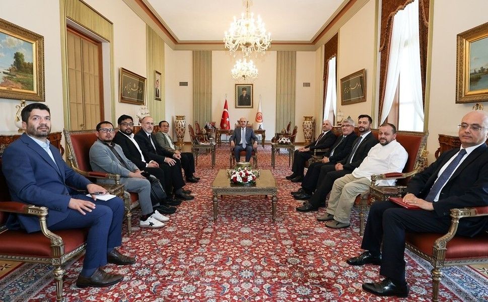 TBMM Başkanı Kurtulmuş, Filipinler'in Bangsamoro Özerk Bölgesi Kurucu Başbakanı İbrahim ile görüştü