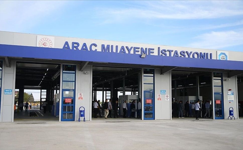 Türkiye'de yılın ilk yarısında yaklaşık 7,9 milyon araç muayeneden geçirildi