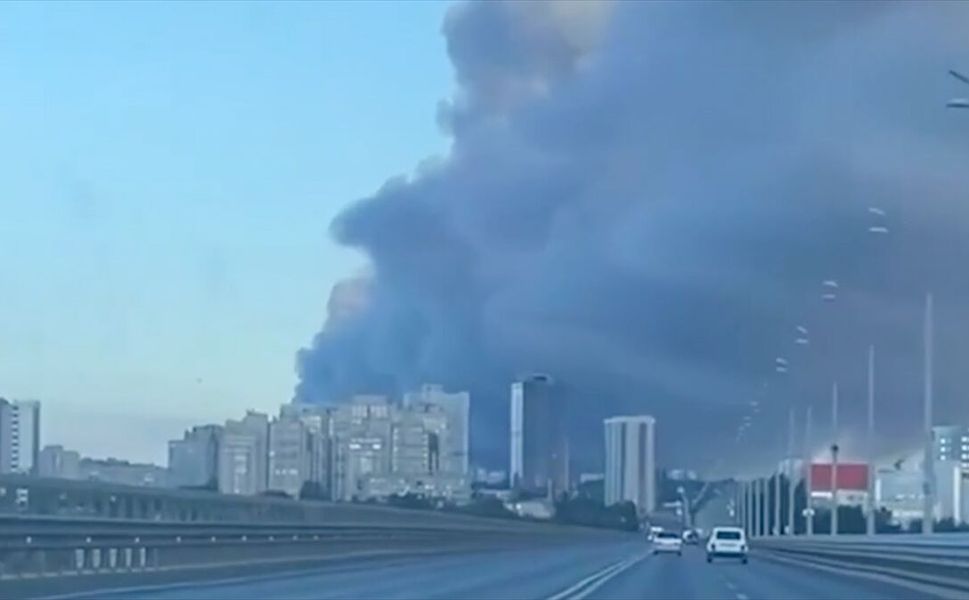 Wildberries'in Volgograd'daki lojistik tesisinde İHA saldırısı nedeniyle yangın çıktı