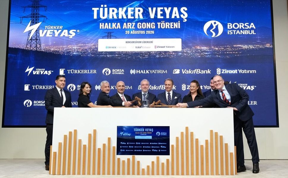 Borsa İstanbul'da gong Türker Vangölü Enerji Yatırım AŞ için çaldı
