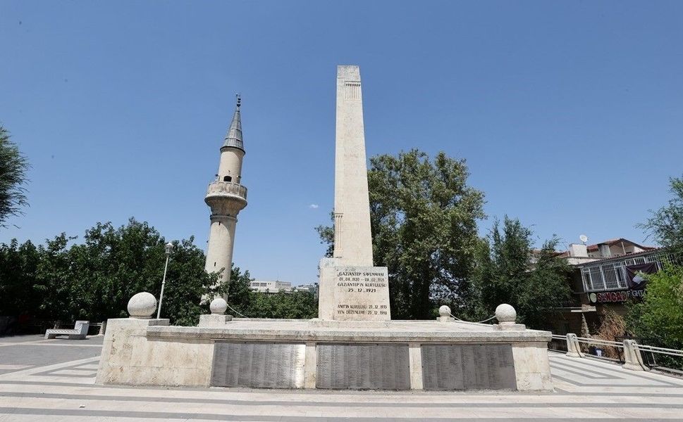 Gaziantep'te Fransız işgalinin izleri minare taşlarında