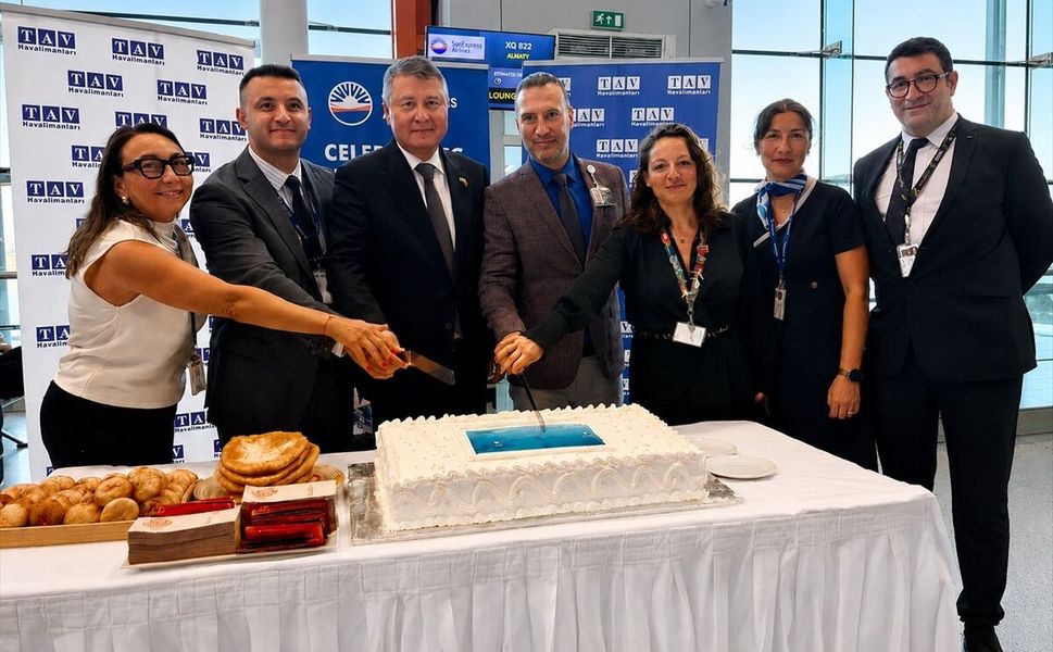 İzmir ile Almatı arasında direkt uçuşlar başladı