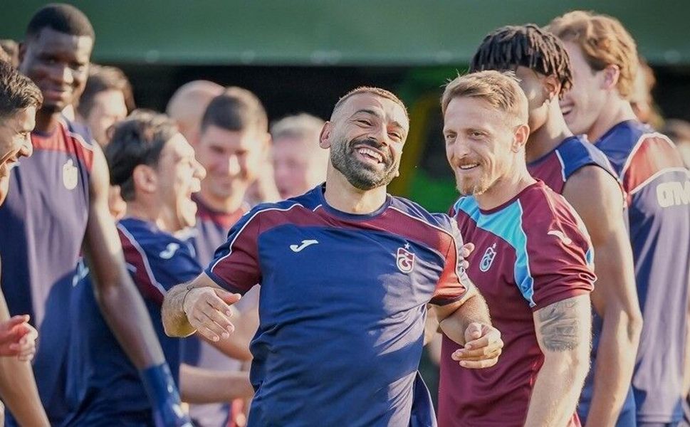 Muhammed Salah Trabzonspor'da ilk antrenmanına çıktı