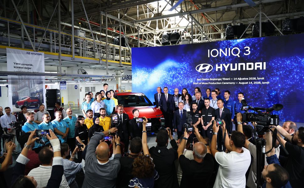 Türkiye, Hyundai'nin Avrupa'daki elektrikli otomobil üretim üssü oldu
