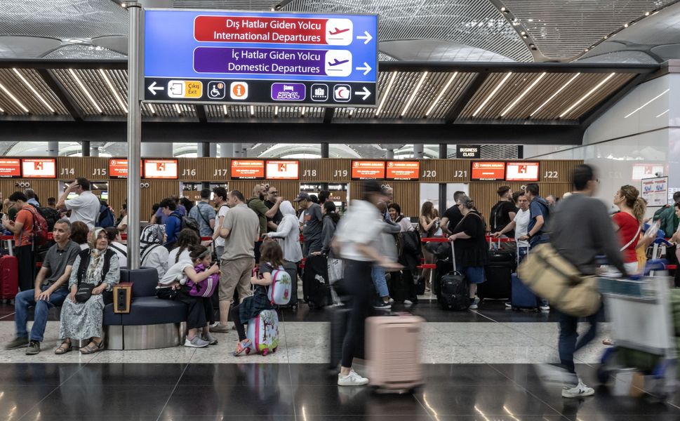Yılın ilk 7 ayında 138,8 milyon yolcu hava yolu ile seyahat etti