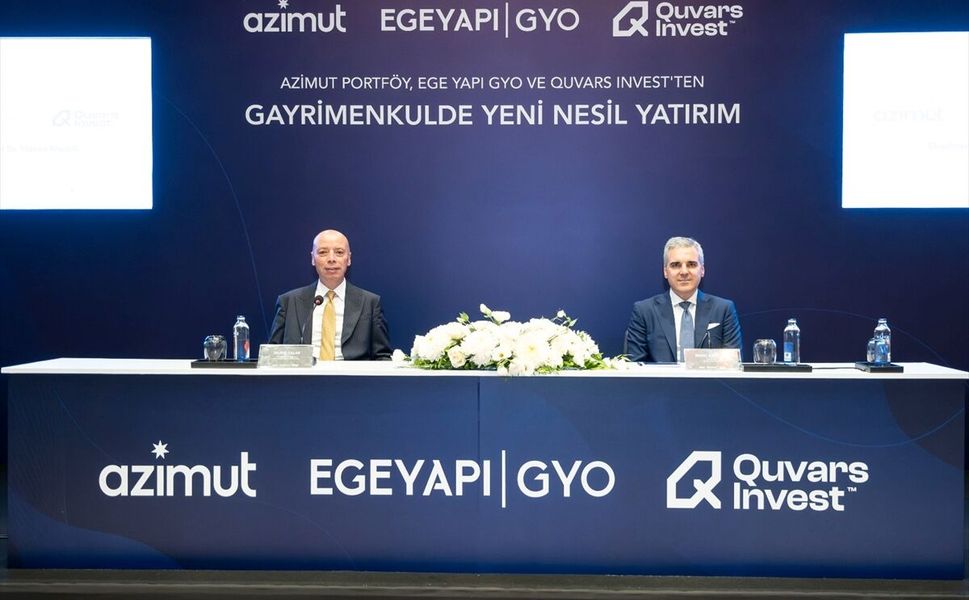 Azimut Portföy, Egeyapı GYO ve Quvars Invest'ten gayrimenkulde işbirliği