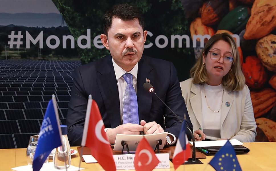 Bakan Kurum, Fransa Kalkınma Ajansı'yla Türkiye'de müsilajla mücadele projesi geliştireceklerini bildirdi