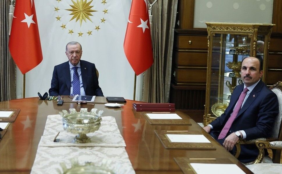 Cumhurbaşkanı Erdoğan, Konya Büyükşehir Belediye Başkanı Altay'ı kabul etti