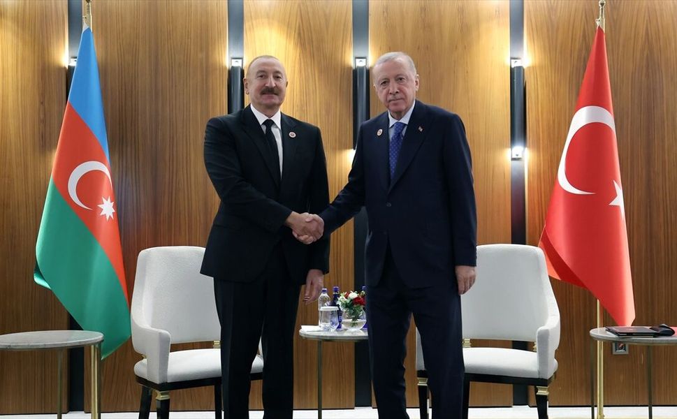 Cumhurbaşkanı Erdoğan'dan Azerbaycan Cumhurbaşkanı Aliyev'e 'Anım Günü' telefonu