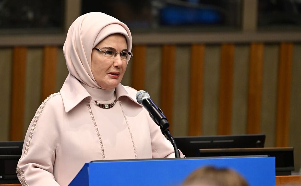 Emine Erdoğan: İklim krizinin karşısında dünyamızı korumak, sınırları aşan bir dayanışmayı gerekli kılıyor