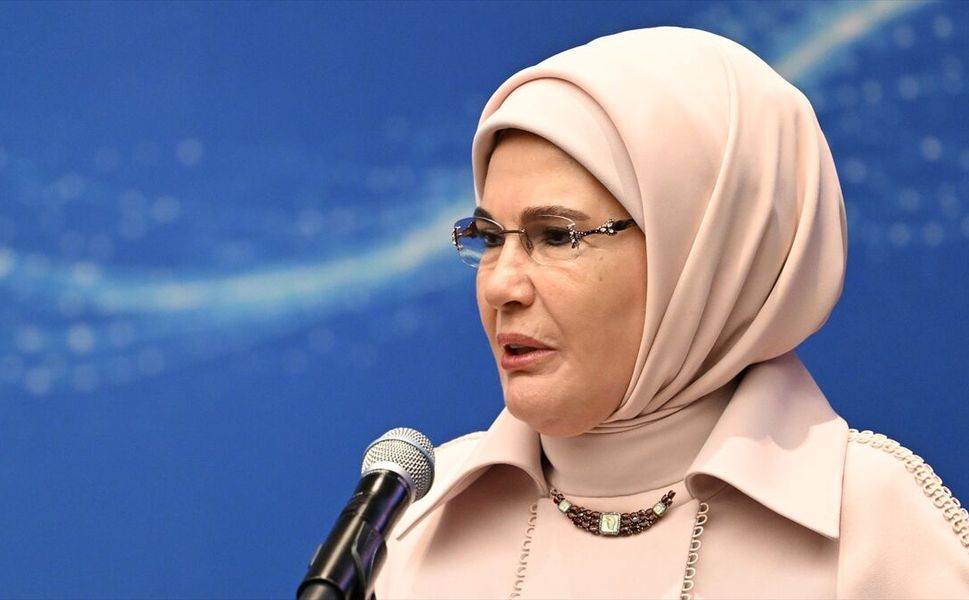Emine Erdoğan'dan Cumhurbaşkanı Erdoğan'ın BM'deki hitabına ilişkin paylaşım