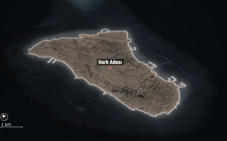 İran basını: Basra Körfezi'ndeki Hark Adası çevresinden patlama sesleri duyuldu