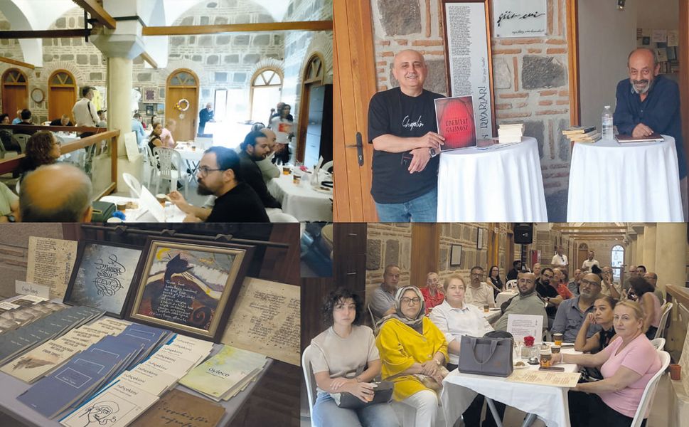 Tarihi Kurşunlu Han’da, Edebiyat Gazinosu rüzgârı esti