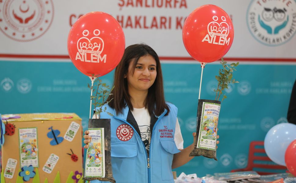 Şanlıurfa'da çevre ve iklim değişikliği farkındalık etkinliği düzenlendi