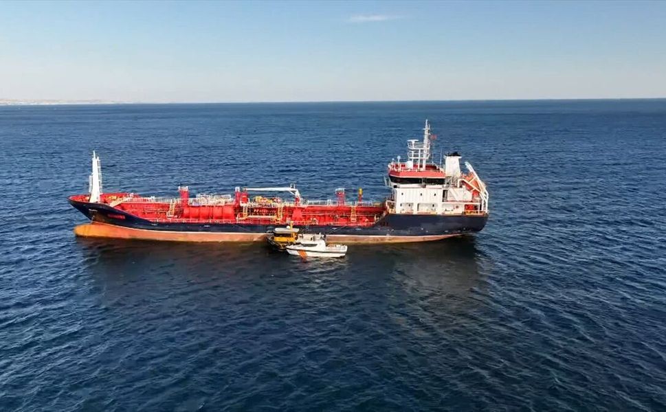 Silivri açıklarındaki kazada batan geminin yeri tespit edildi