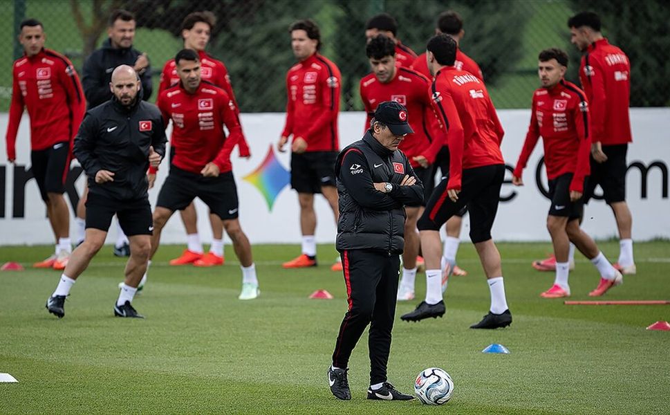 A Milli Futbol Takımı, İtalya maçının hazırlıklarına başladı
