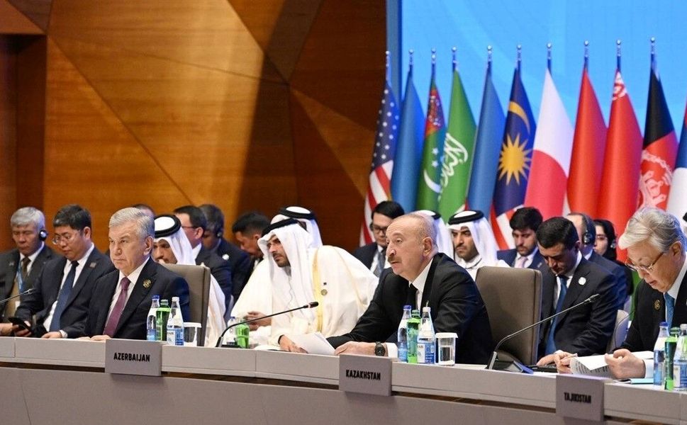 Asya'da İşbirliği ve Güven Artırıcı Önlemler Konferansı'nın 7. Zirvesi Bakü'de başladı