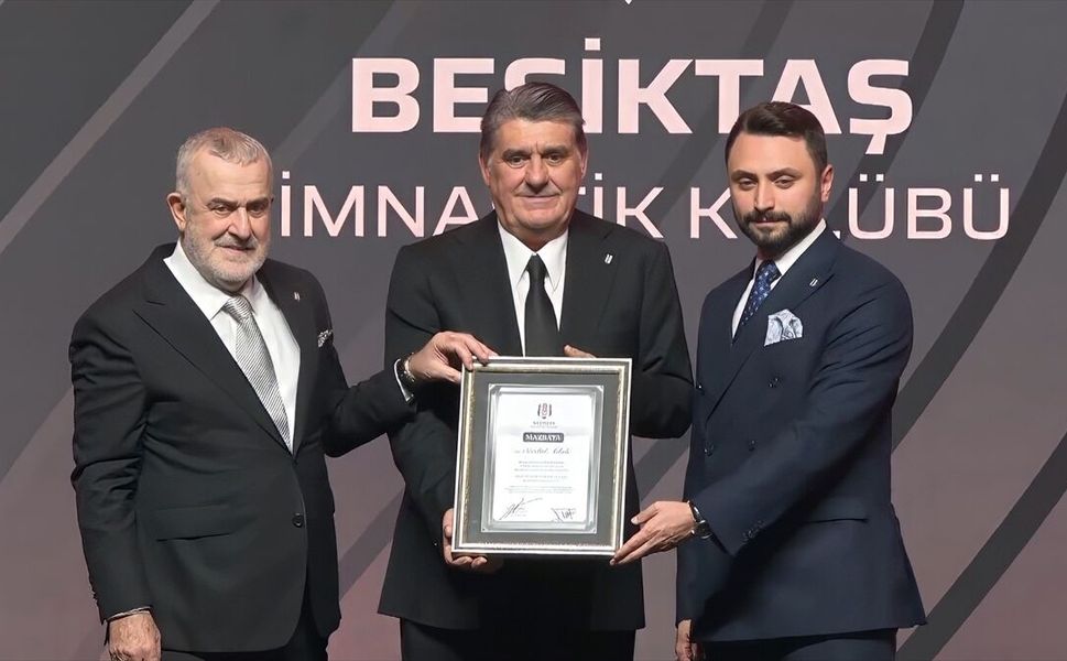 Beşiktaş Kulübünde mazbata töreni yapıldı